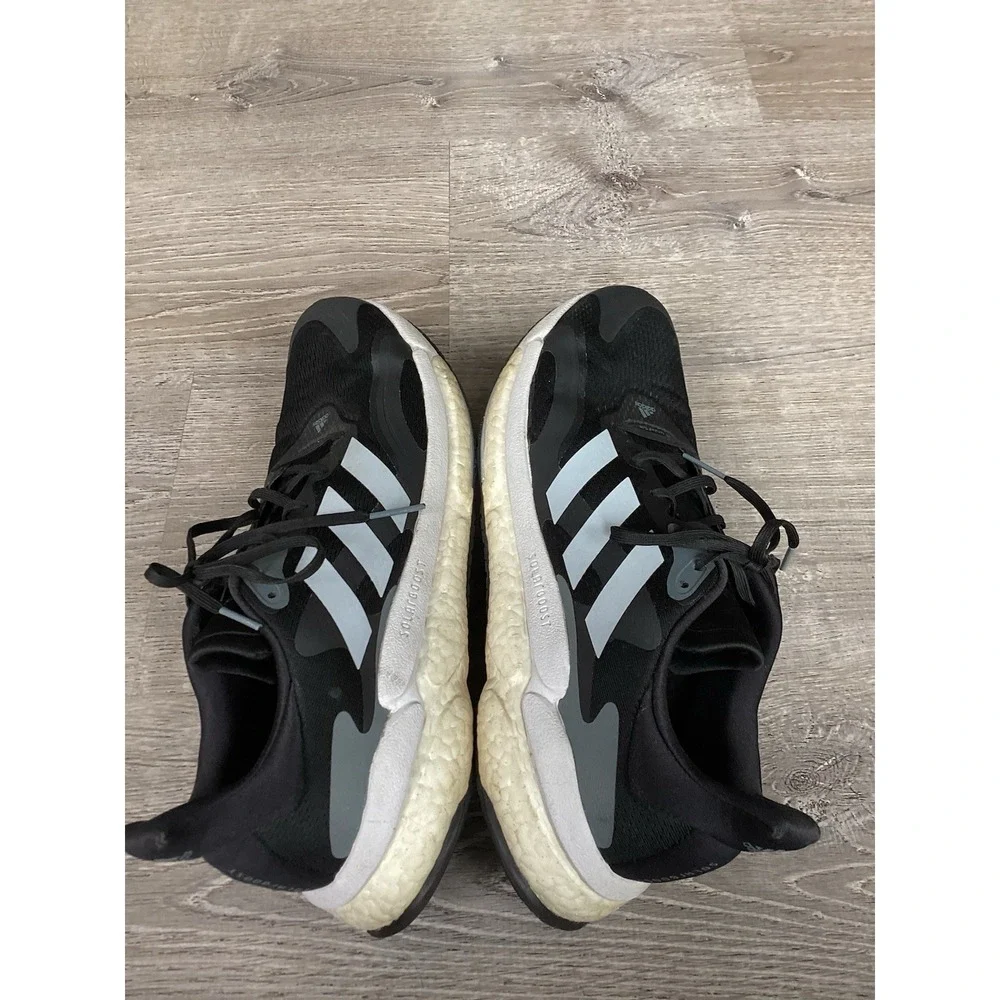 Adidas Black Solar Boost Ultra Running Race Shoes Mens 12.5 Sneakers FW9137